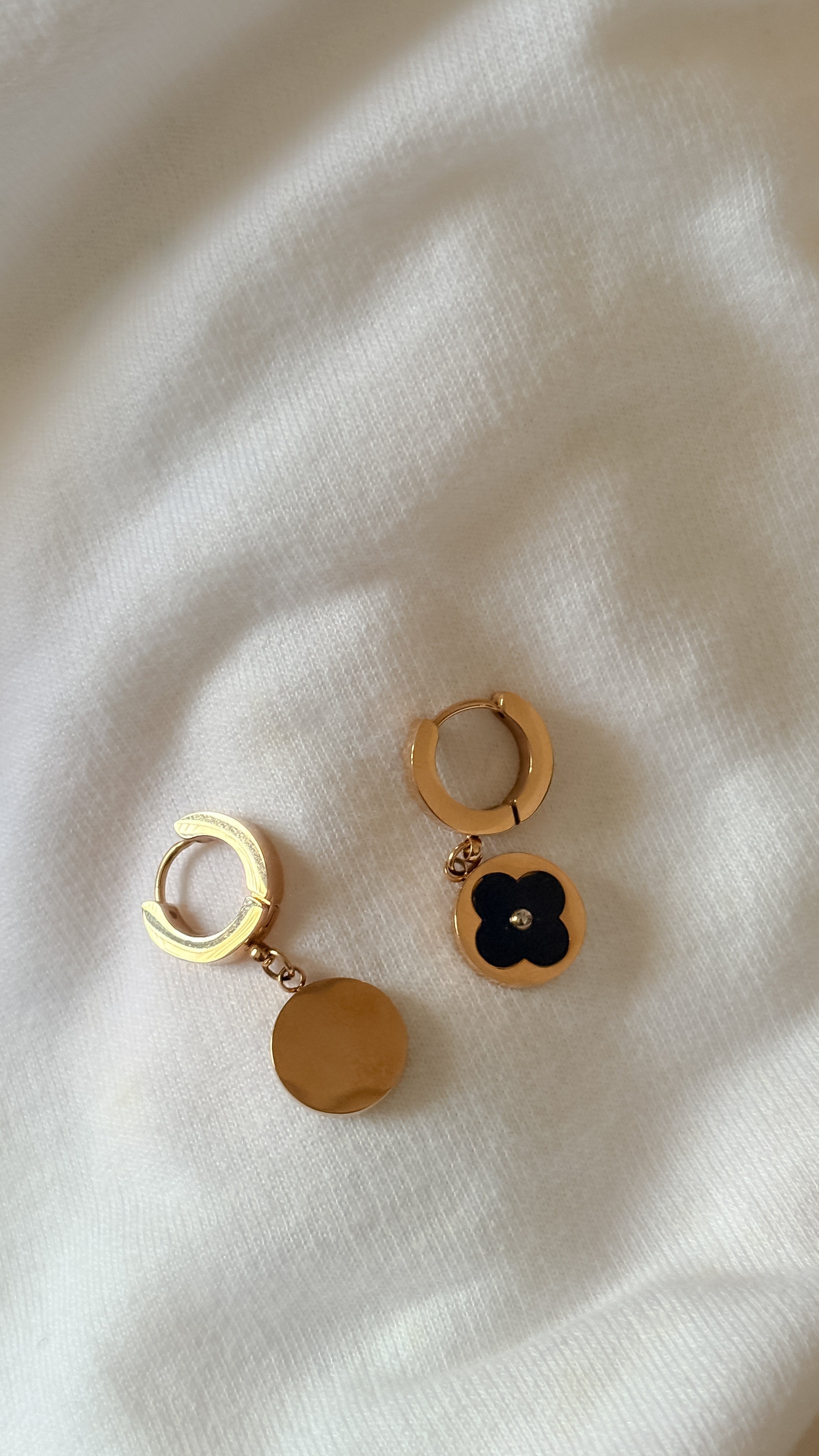 Flora Hoop Earrings
