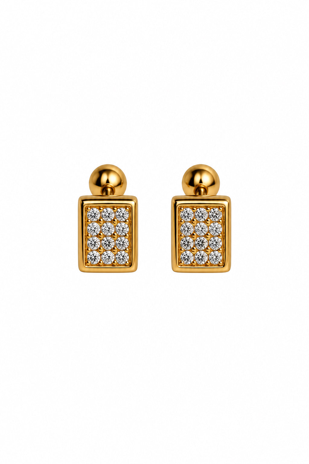 Veyra Rectangle Studs