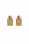 Veyra Rectangle Studs