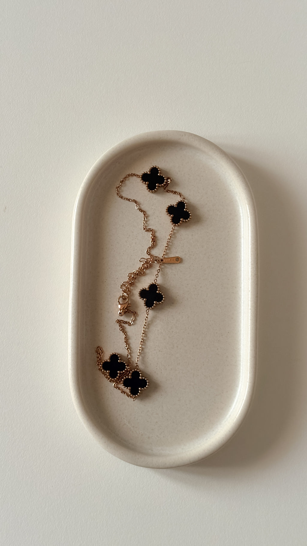 Black Clover Necklace