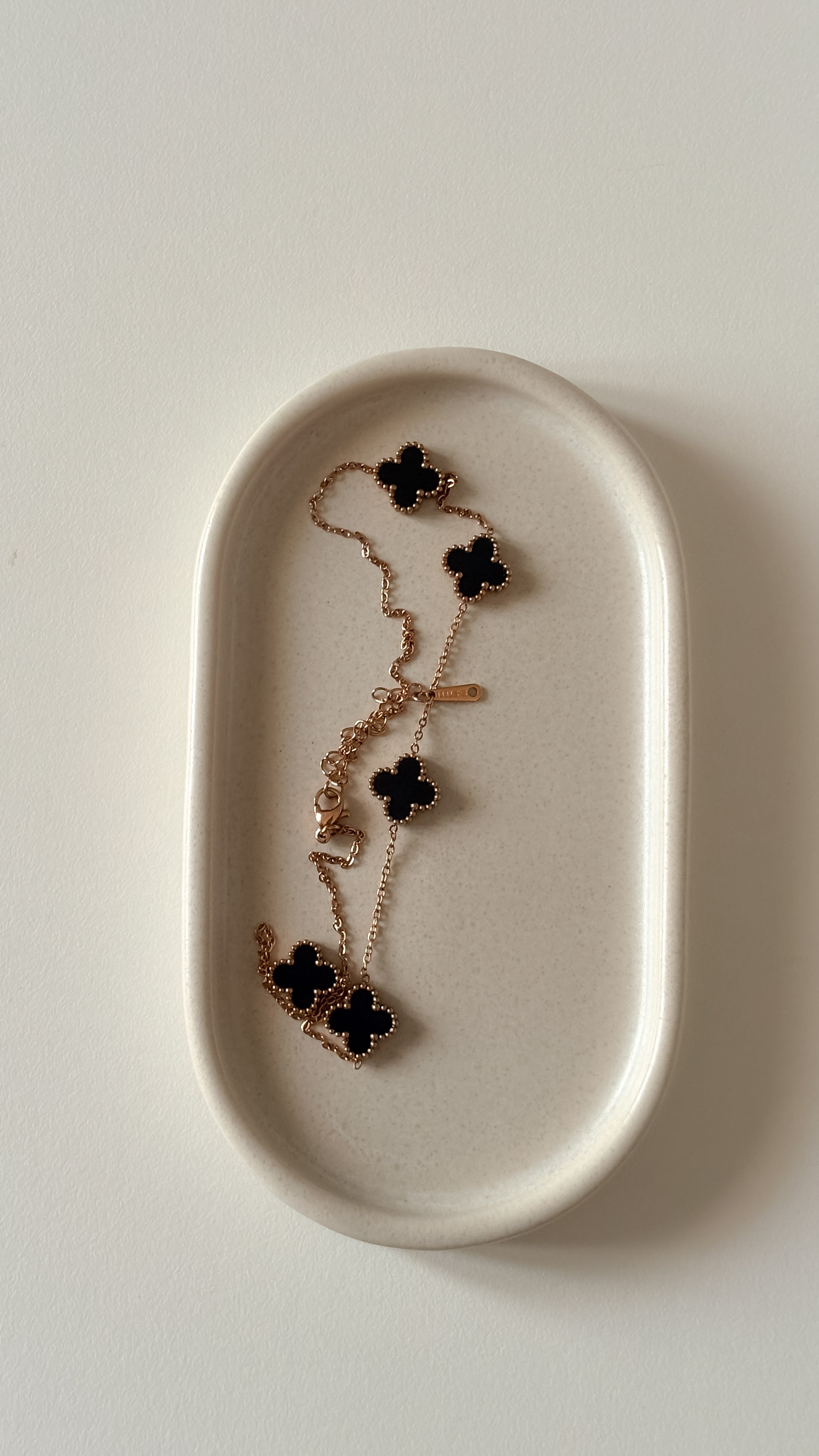 Black Clover Necklace