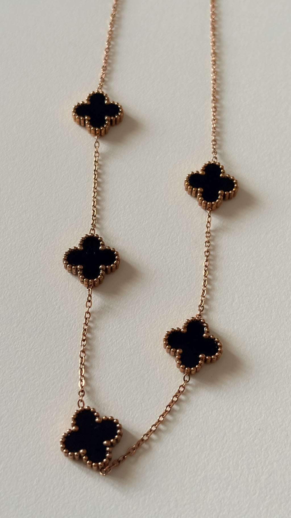 Black Clover Necklace