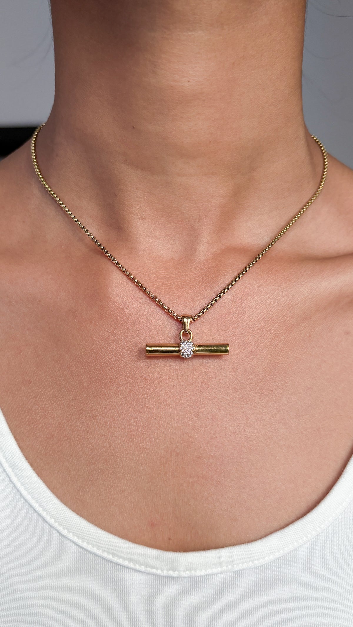 Orlune Bar Necklace