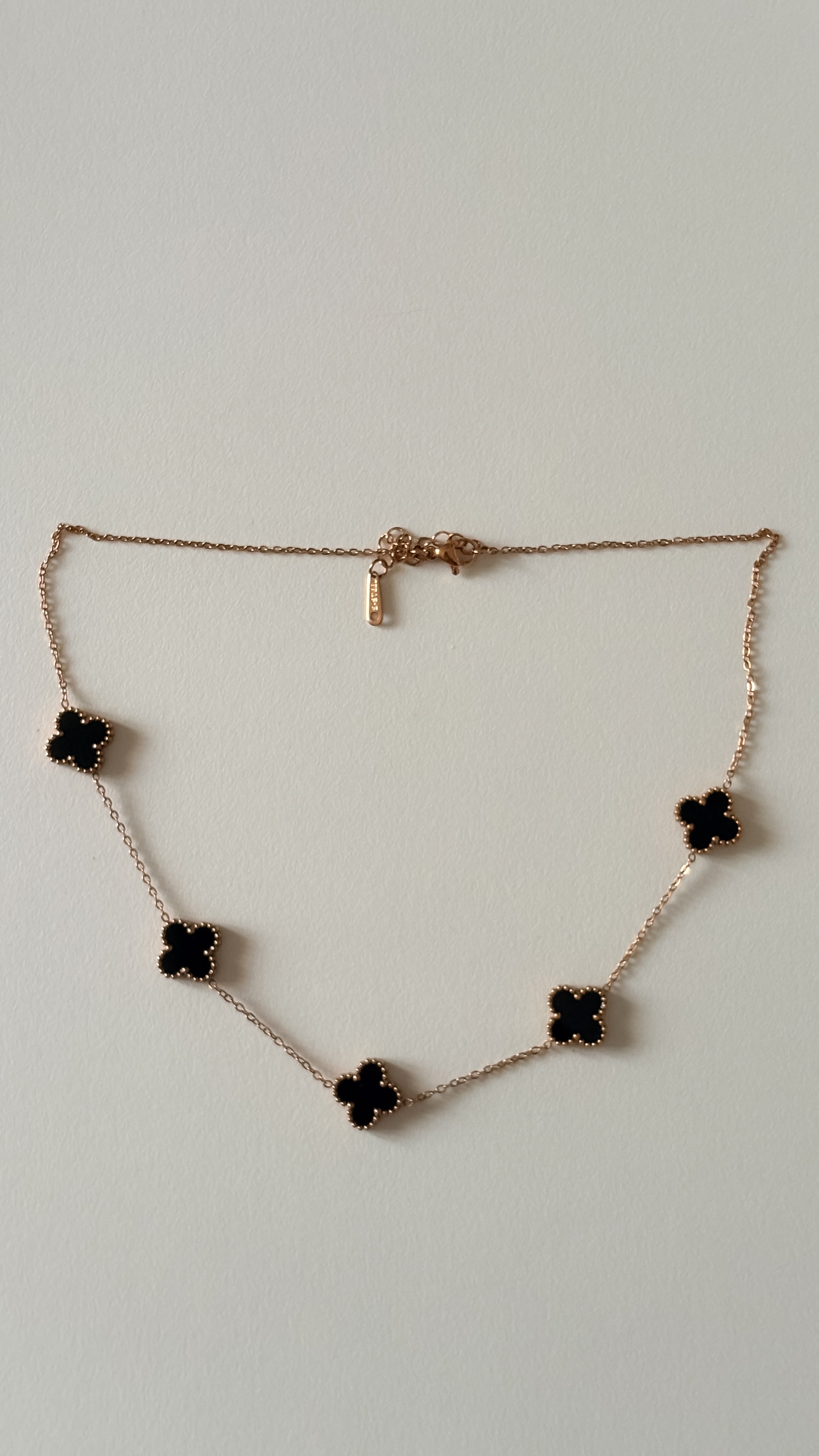 Black Clover Necklace