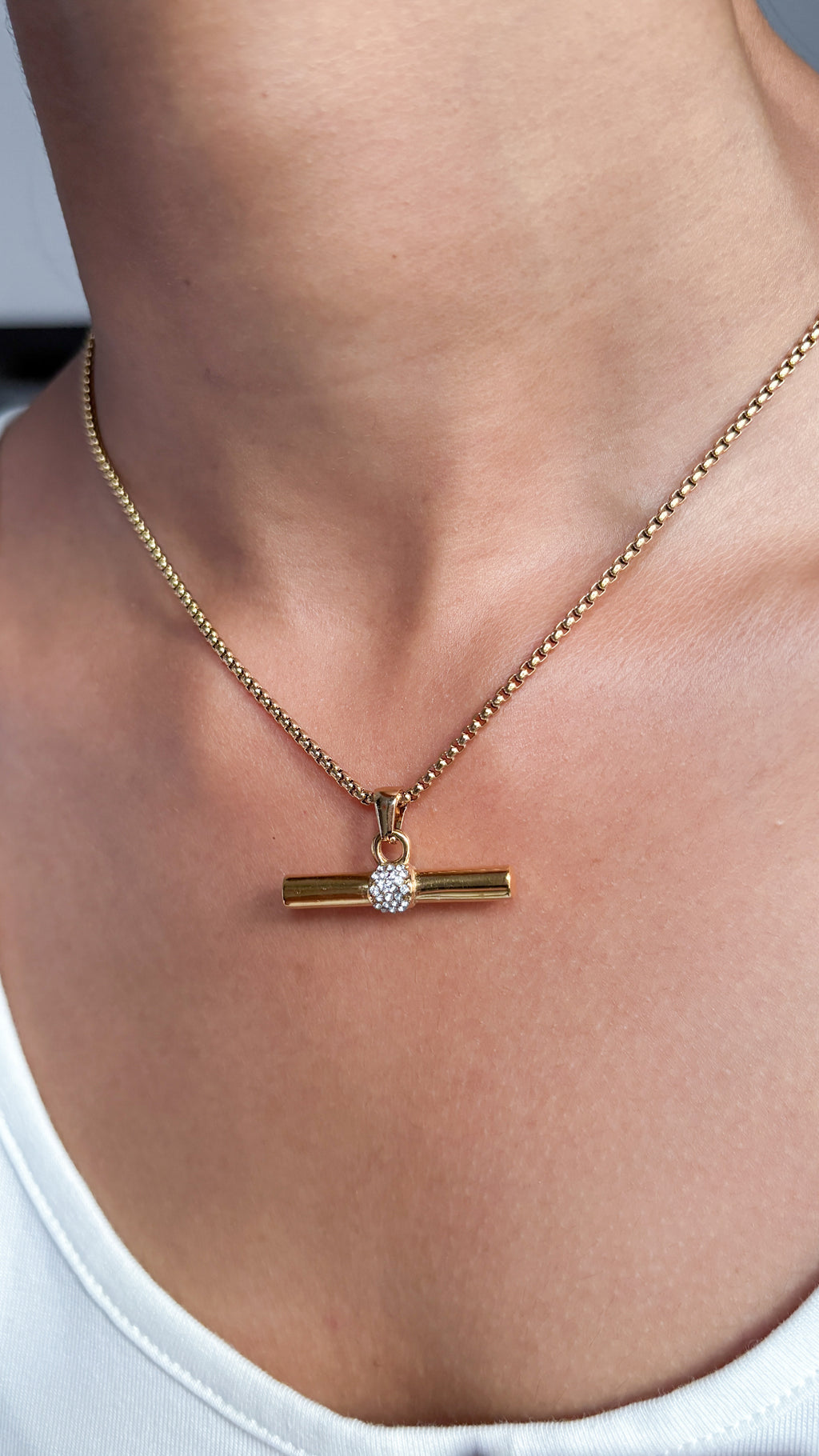Orlune Bar Necklace