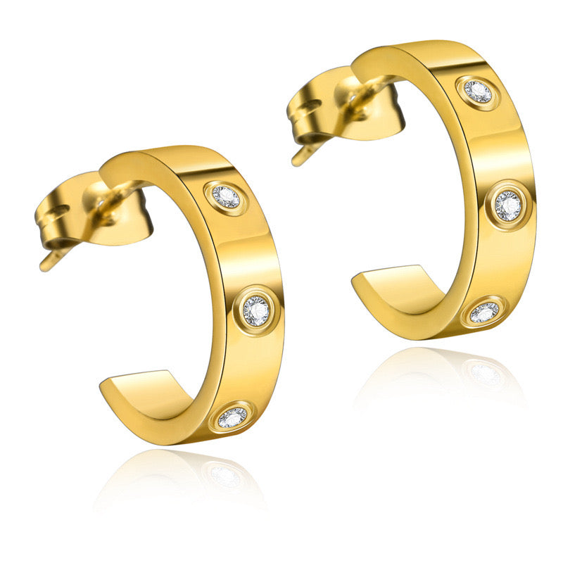 Aureon Hoop Earrings