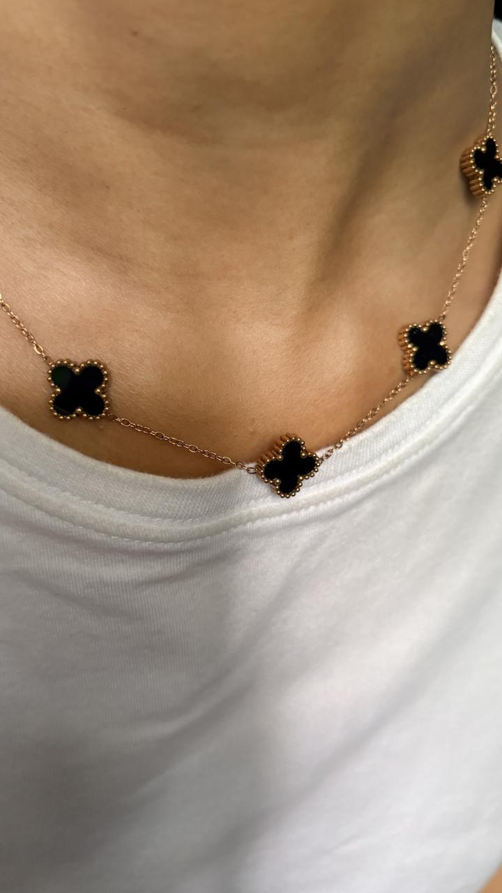 Black Clover Necklace
